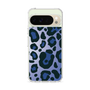 スリムプロテクションケース［ Leopard - Blue ］
