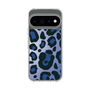 スリムプロテクションケース［ Leopard - Blue ］