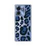 スリムプロテクションケース［ Leopard - Blue ］