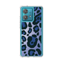 スリムプロテクションケース［ Leopard - Blue ］
