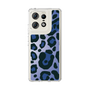 スリムプロテクションケース［ Leopard - Blue ］