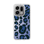 スリムプロテクションケース［ Leopard - Blue ］