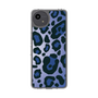 スリムプロテクションケース［ Leopard - Blue ］