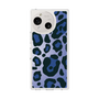スリムプロテクションケース［ Leopard - Blue ］