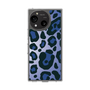 スリムプロテクションケース［ Leopard - Blue ］