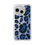 スリムプロテクションケース［ Leopard - Blue ］