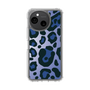 スリムプロテクションケース［ Leopard - Blue ］