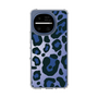 スリムプロテクションケース［ Leopard - Blue ］
