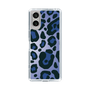 スリムプロテクションケース［ Leopard - Blue ］