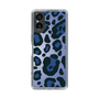 スリムプロテクションケース［ Leopard - Blue ］