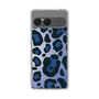 スリムプロテクションケース［ Leopard - Blue ］