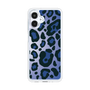 スリムプロテクションケース［ Leopard - Blue ］