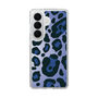 スリムプロテクションケース［ Leopard - Blue ］