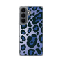 スリムプロテクションケース［ Leopard - Blue ］