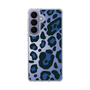 スリムプロテクションケース［ Leopard - Blue ］