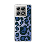 スリムプロテクションケース［ Leopard - Blue ］