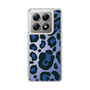 スリムプロテクションケース［ Leopard - Blue ］