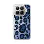 スリムプロテクションケース［ Leopard - Blue ］