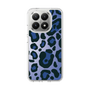 スリムプロテクションケース［ Leopard - Blue ］
