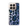 スリムプロテクションケース［ Leopard - Blue ］