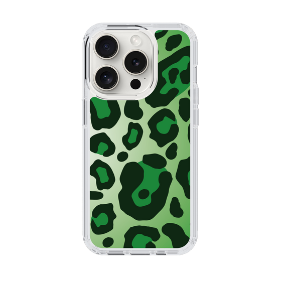 スリムプロテクションケース［ Leopard - Green ］