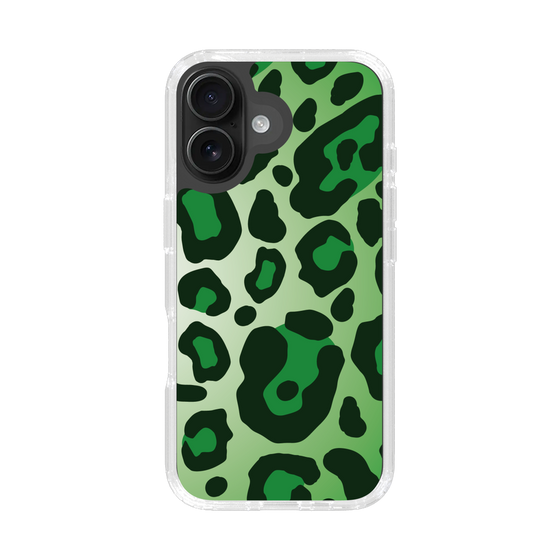 スリムプロテクションケース［ Leopard - Green ］