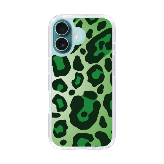 スリムプロテクションケース［ Leopard - Green ］