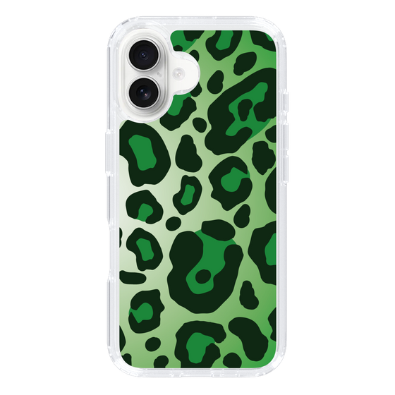 スリムプロテクションケース［ Leopard - Green ］