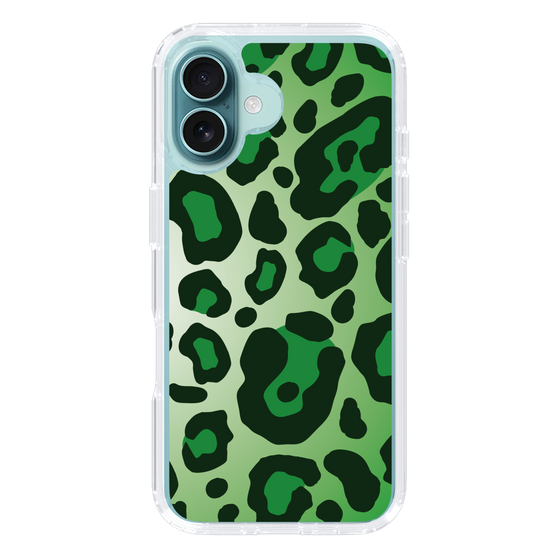 スリムプロテクションケース［ Leopard - Green ］