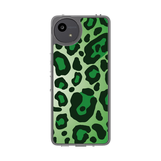 スリムプロテクションケース［ Leopard - Green ］