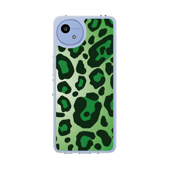スリムプロテクションケース［ Leopard - Green ］