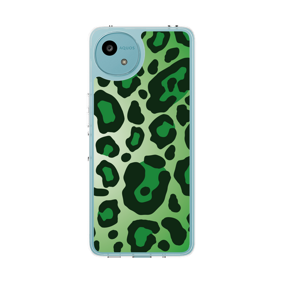 スリムプロテクションケース［ Leopard - Green ］