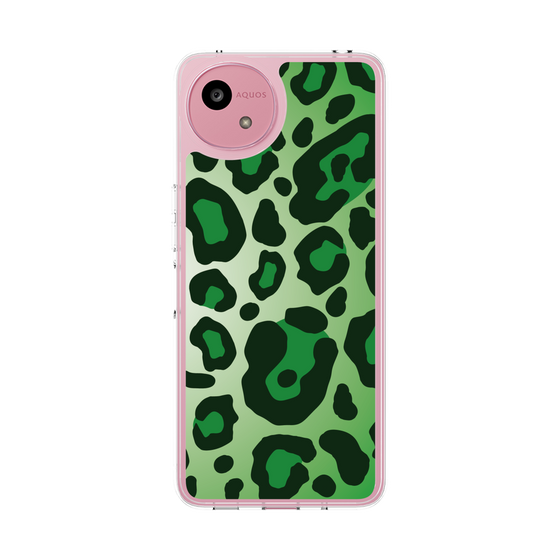 スリムプロテクションケース［ Leopard - Green ］