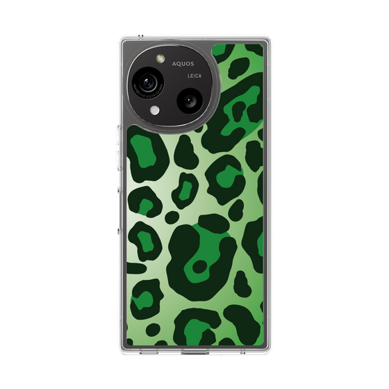 スリムプロテクションケース［ Leopard - Green ］