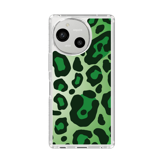 スリムプロテクションケース［ Leopard - Green ］