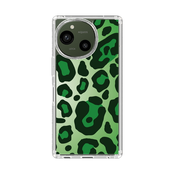 スリムプロテクションケース［ Leopard - Green ］