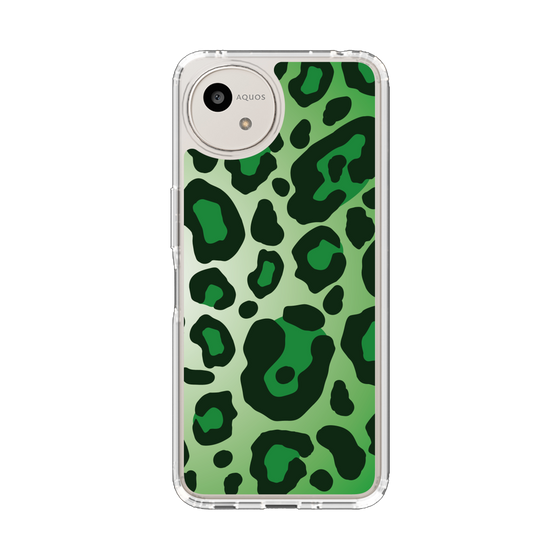 スリムプロテクションケース［ Leopard - Green ］
