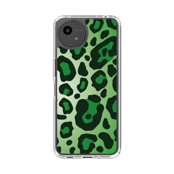 スリムプロテクションケース［ Leopard - Green ］