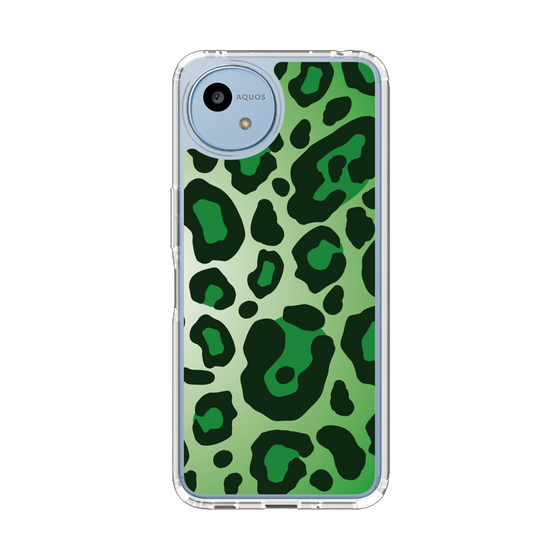 スリムプロテクションケース［ Leopard - Green ］