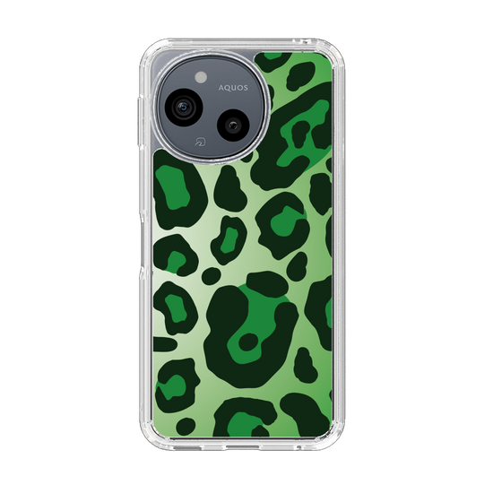 スリムプロテクションケース［ Leopard - Green ］