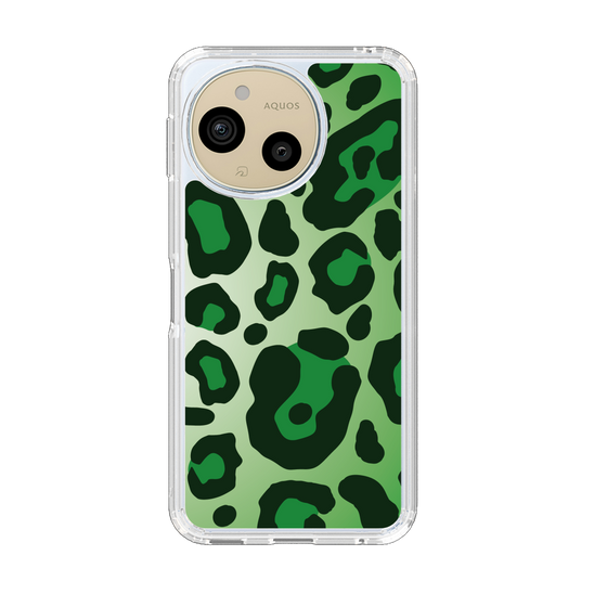 スリムプロテクションケース［ Leopard - Green ］
