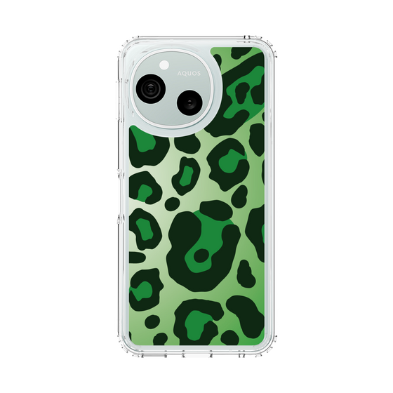 スリムプロテクションケース［ Leopard - Green ］
