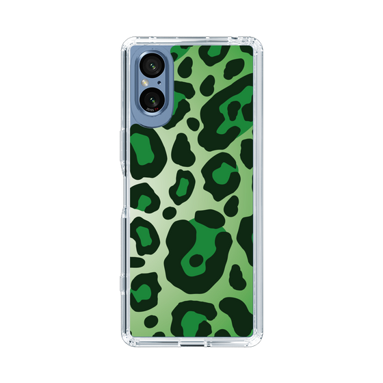 スリムプロテクションケース［ Leopard - Green ］