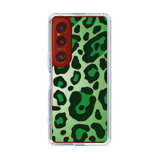 スリムプロテクションケース［ Leopard - Green ］