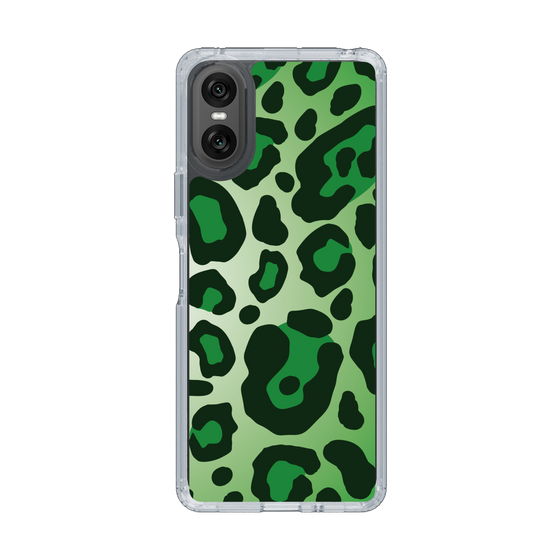 スリムプロテクションケース［ Leopard - Green ］