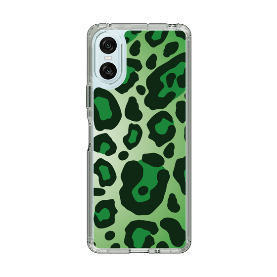 スリムプロテクションケース［ Leopard - Green ］