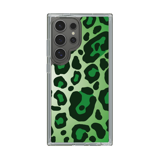 スリムプロテクションケース［ Leopard - Green ］