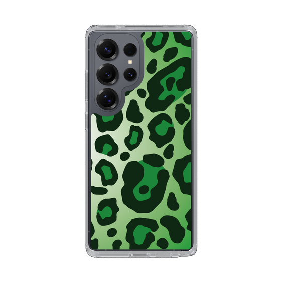 スリムプロテクションケース［ Leopard - Green ］