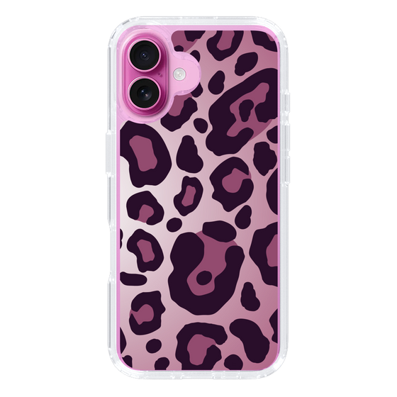 スリムプロテクションケース［ Leopard - Pink ］