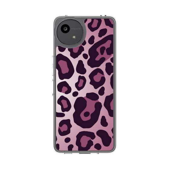 スリムプロテクションケース［ Leopard - Pink ］
